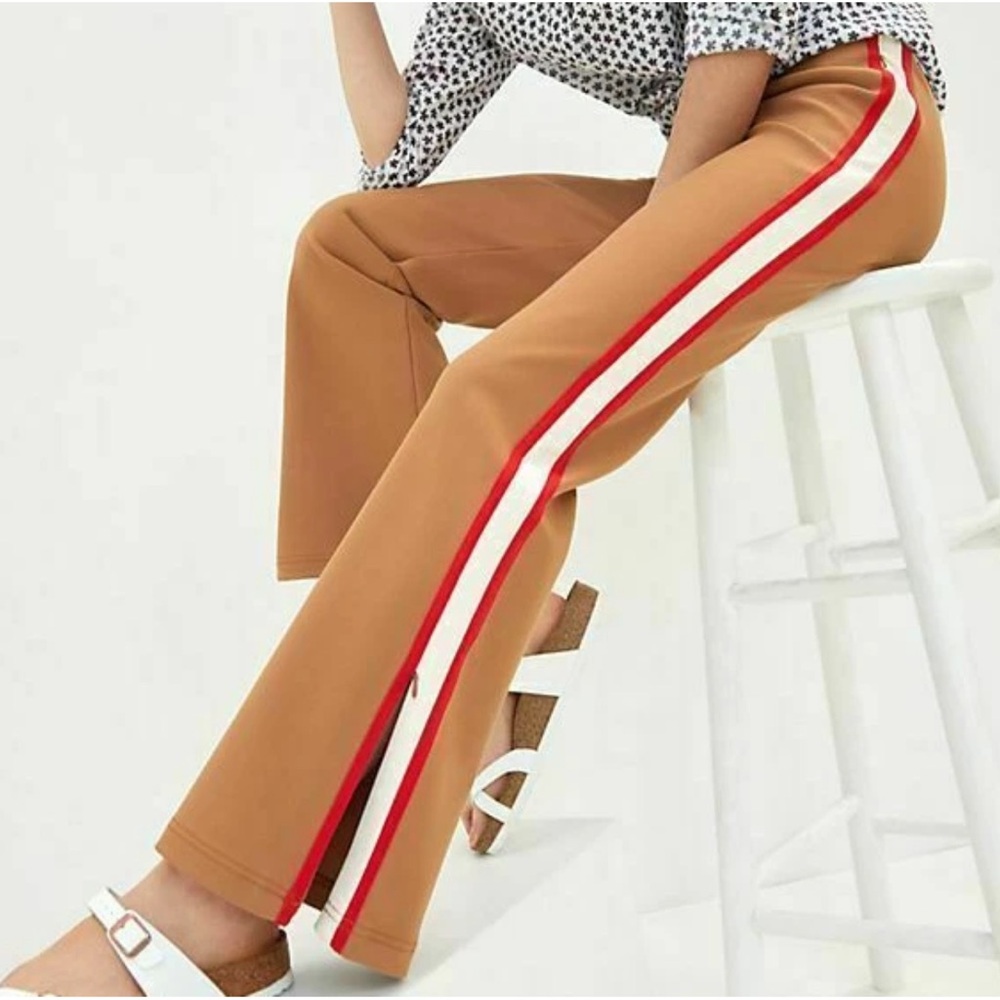 Anthropologie Maeve Martine Ponte Track Pants